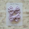 Violet Checkered Pinwheel Bow // Violet Collection