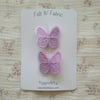 Violet Butterfly Clip // Violet Collection