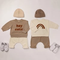 Image 8 of Unisex Neutral 2pc Set Jumper and Trousers