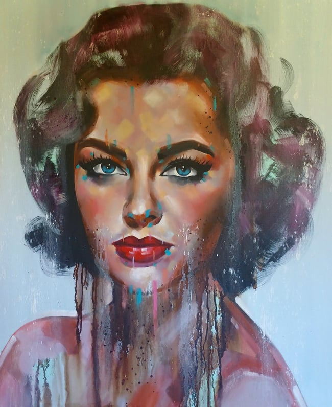 Queen of the Silver Screen - Original Artwork