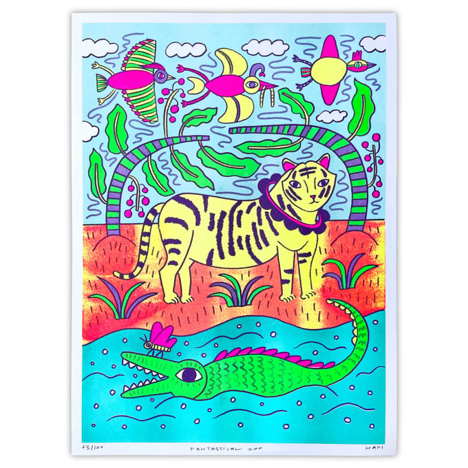 Image of Fantastical Zoo by Hafi 