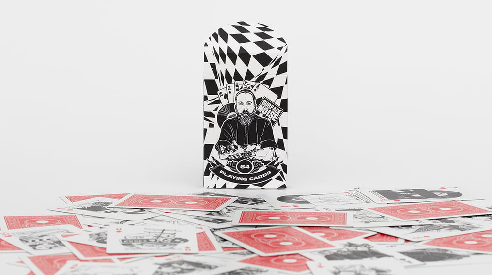 'Adventures in Surface Noise' Playing Cards