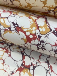 Image 3 of Marbled Paper #11 'Italian Vein' Hand Marbled Paper