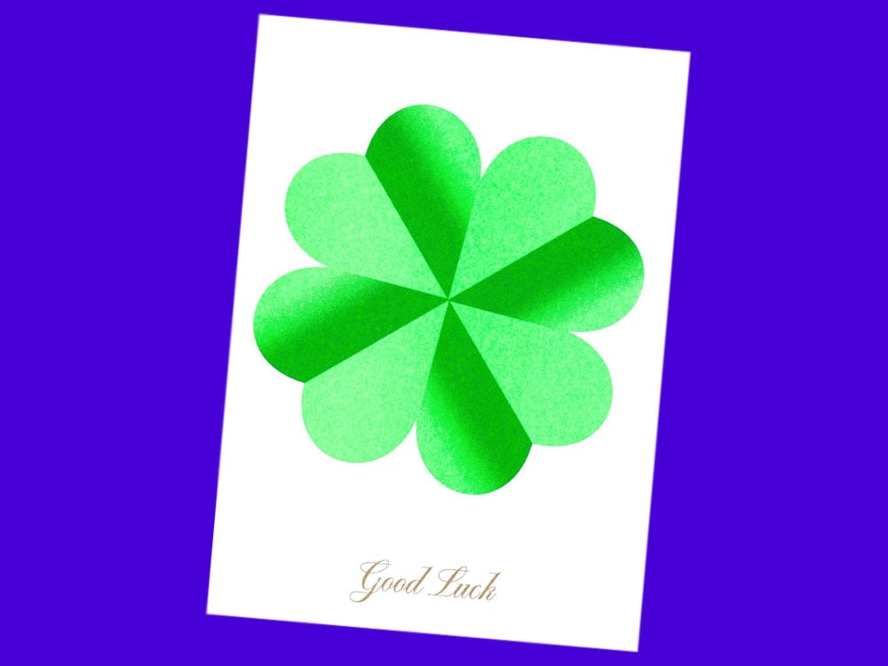 Image of POSTKARTE Good Luck