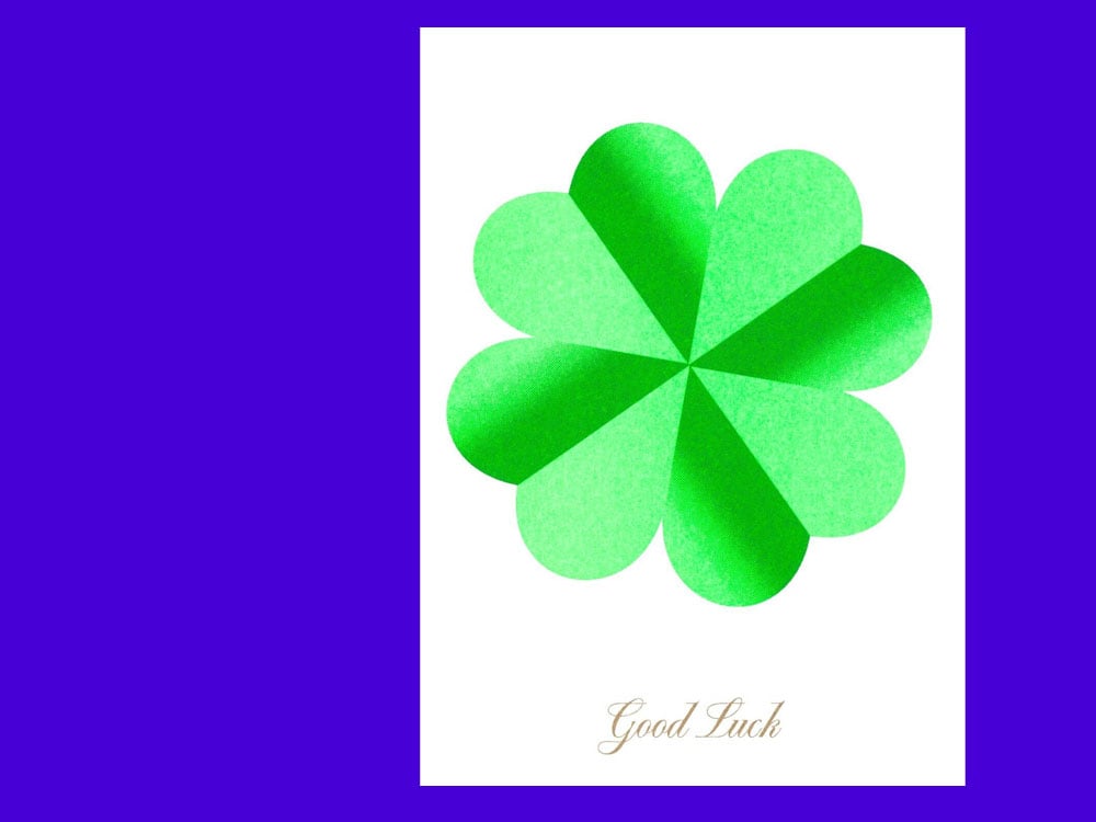 Image of POSTKARTE Good Luck