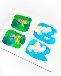 Image 1 of A6 - Bleu.e.s - illustration originale