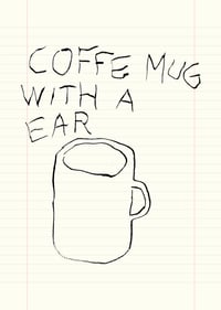 Image 1 of Coffe mug with a ear