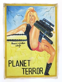 Image 18 of Deadly Prey. Hand painted movie poster from Ghana