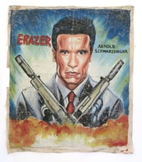 Image 20 of Deadly Prey. Hand painted movie poster from Ghana