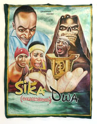 Image 21 of Deadly Prey. Hand painted movie poster from Ghana