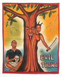 Image 22 of Deadly Prey. Hand painted movie poster from Ghana