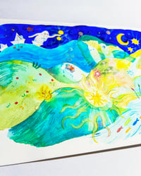 Image 3 of A5 - Le pêcheur d'amour - Illustration originale