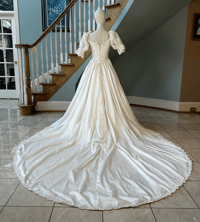 Image 5 of 1980s Magnolia Wedding Dress