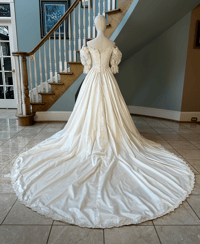 Image 4 of 1980s Magnolia Wedding Dress