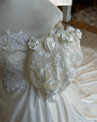 Image 8 of 1980s Magnolia Wedding Dress