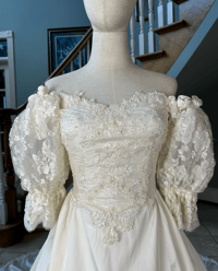 Image 7 of 1980s Magnolia Wedding Dress