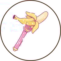 Image 1 of Pretty Banana Moon Stick