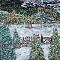 Hade Edge Snow Scene Original