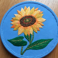 Image 4 of Sunflower Embroidery Kit