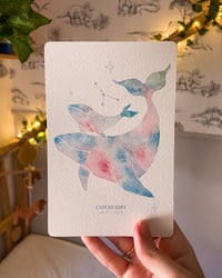 Image 1 of Space Whales Print