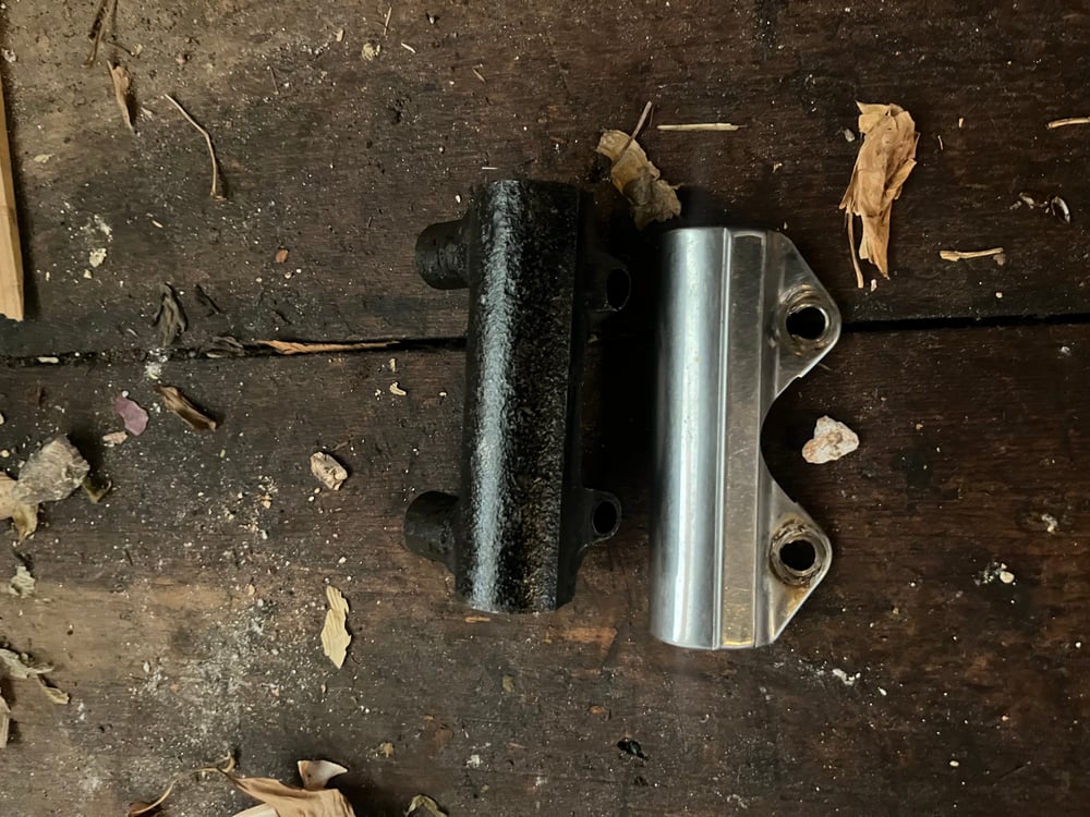 Image of Harley-Davidson 2-Piece Handlebar Clamp