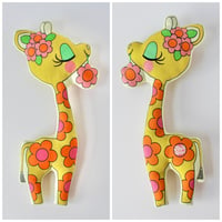 Image 3 of Flossie the Giraffe - Mini Makes Cut and Sew Panel 