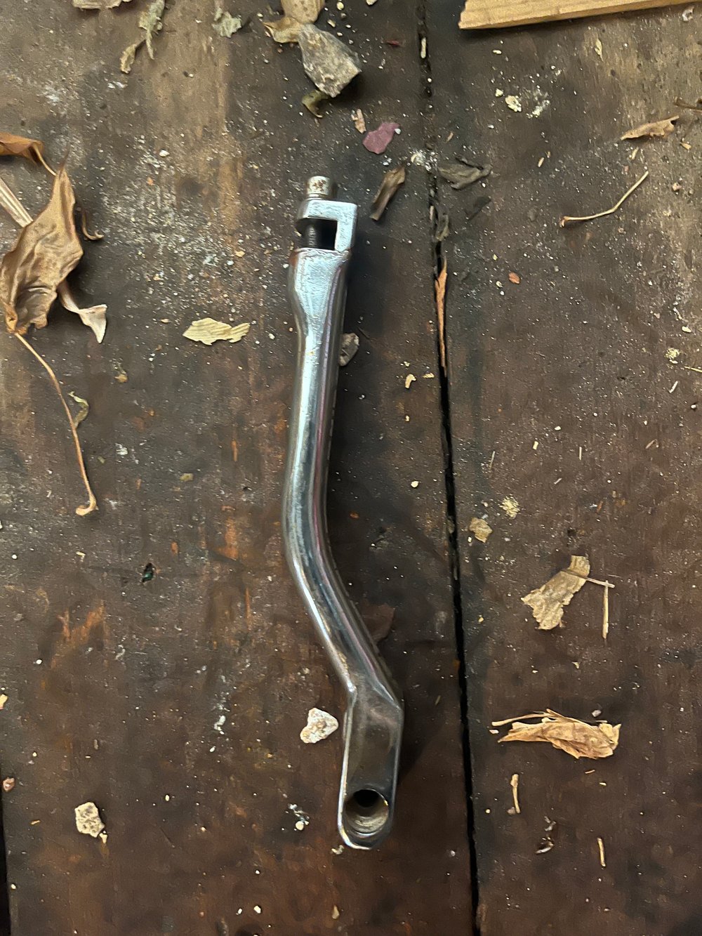 Image of Chrome Stroker Kicker Arm