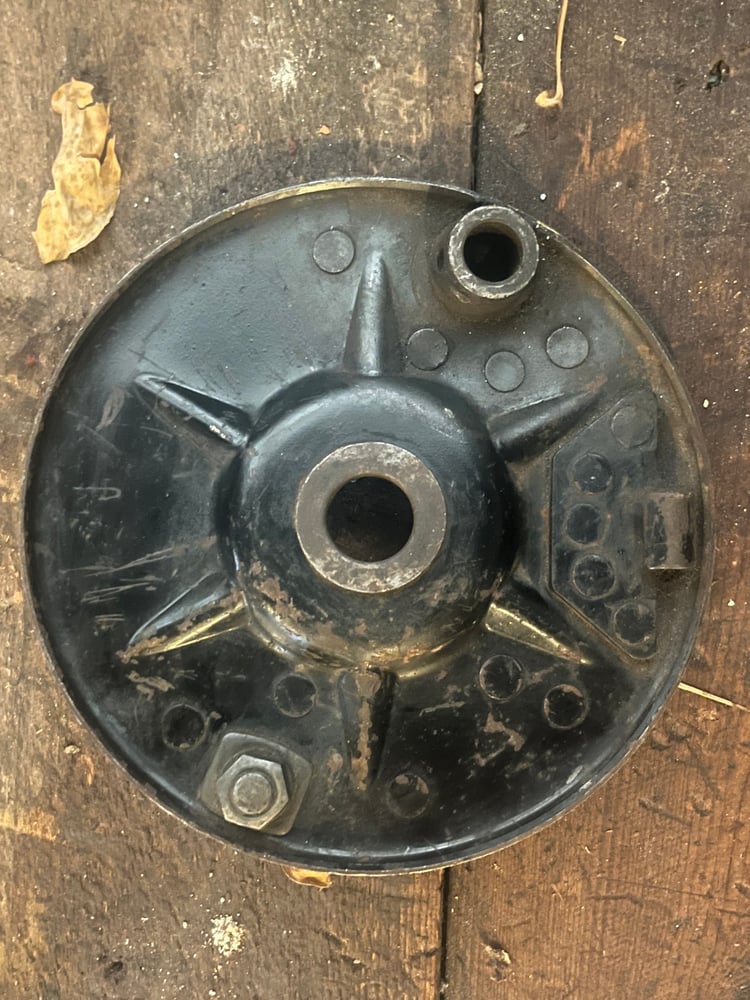 Image of Harley-Davidson Rear Brake Mechanical Backing Plate