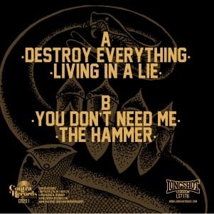 THE UPSET 'Destroy Everything' 7" EP