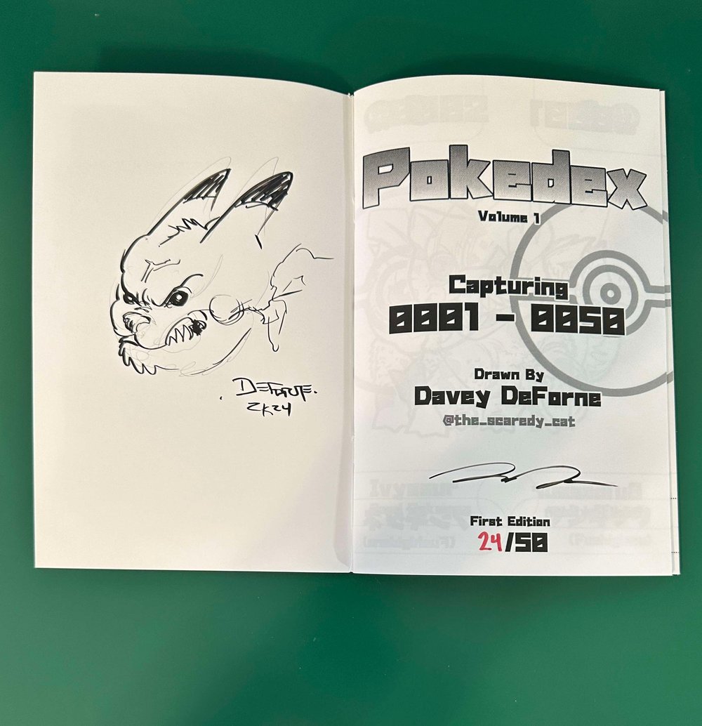 Pokedex Vol 1 First edition