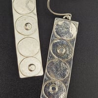 Image 3 of Nouveau Silver Earrings