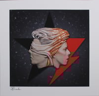 Image 1 of David Bowie - Blind Prophet/Ziggy Print