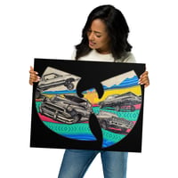 Image 1 of WuTang Lowrider Metal prints