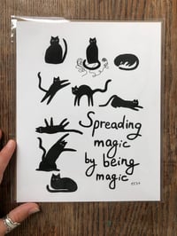 Image 5 of Cat Magic: stickers, cards, and prints