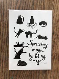 Image 4 of Cat Magic: stickers, cards, and prints