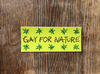 Image 4 of Gay for Nature stickers