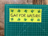 Image 5 of Gay for Nature stickers