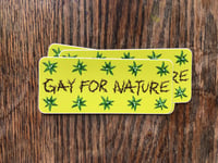 Image 2 of Gay for Nature stickers