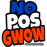 NO POS GWOW ~ DECAL