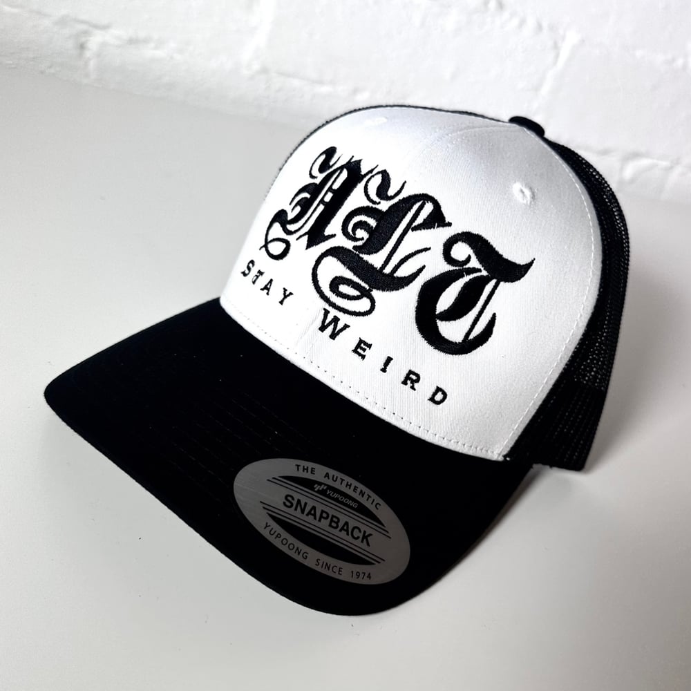 NLT Stay Weird | Monochrome Trucker