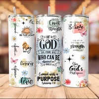 Image 13 of FAITH  20 ounce TUMBLERS 