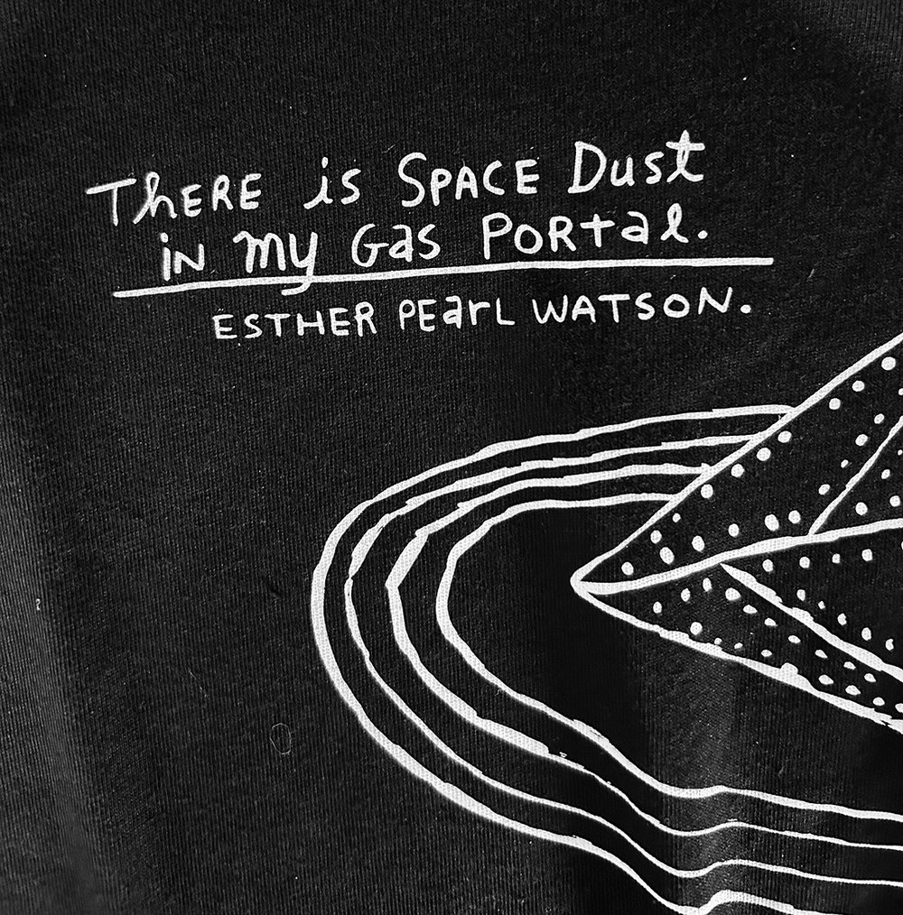 Image of (Esther Pearl Watson) Space Dust shirt