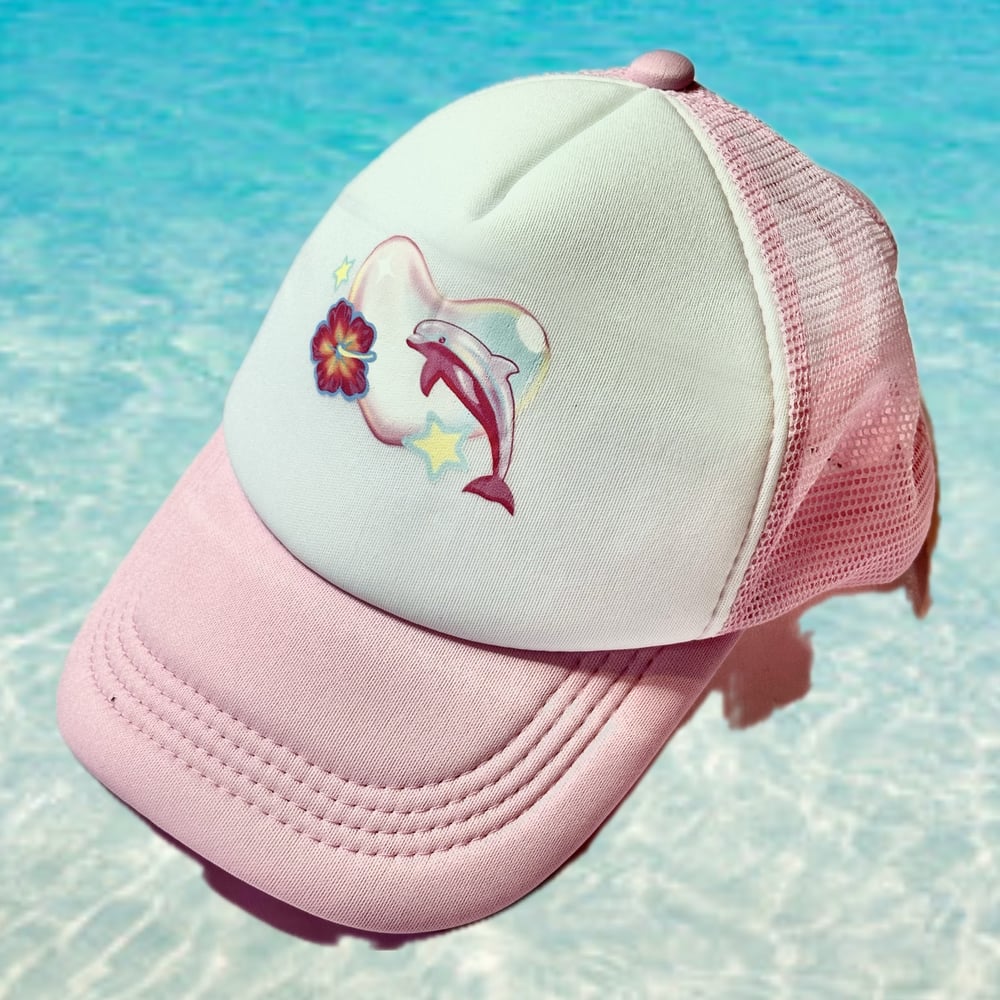 Image of Trucker Hat - Dolphin