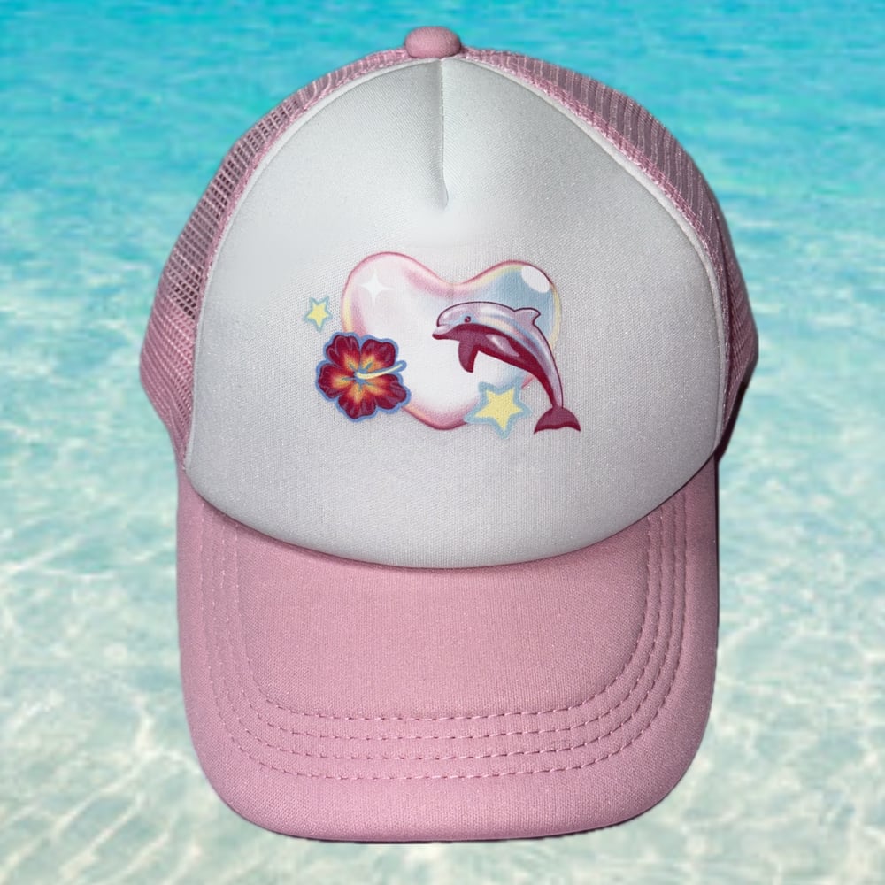 Image of Trucker Hat - Dolphin