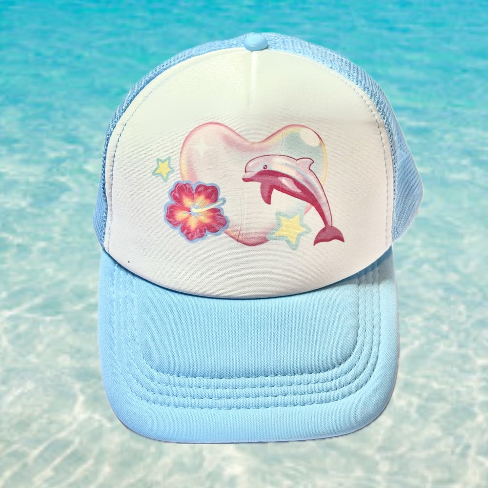 Image of Trucker Hat - Dolphin