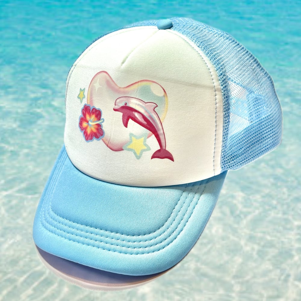 Image of Trucker Hat - Dolphin