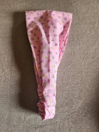 Image 3 of Pink Tiny Floral Hair Covering 