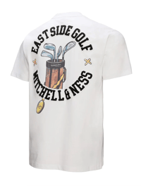 Image 1 of White Mitchell & Ness x Eastside Golf Tee [2024]