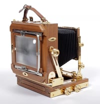 Image 7 of Zone VI "gold" 4X5 Camera w/ 150mm + 210mm Lenses + Holders + FRESNEL + FILM #4083
