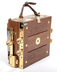 Image 12 of Zone VI "gold" 4X5 Camera w/ 150mm + 210mm Lenses + Holders + FRESNEL + FILM #4083